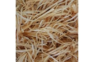 Emartbuy 100 Grammi di Carta Tagliuzzata, Ideale Per la Decorazione di Regali, il Riempimento di Cesti e L'imballaggio di Regali - Marrone Chiaro