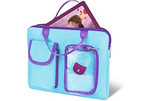 Annmore Sacoche d'ordinateur Portable compatible avec Lexibook Ordinateur Éducatif Bilingue, compatible avec VTech - Storio Max XL 2.0