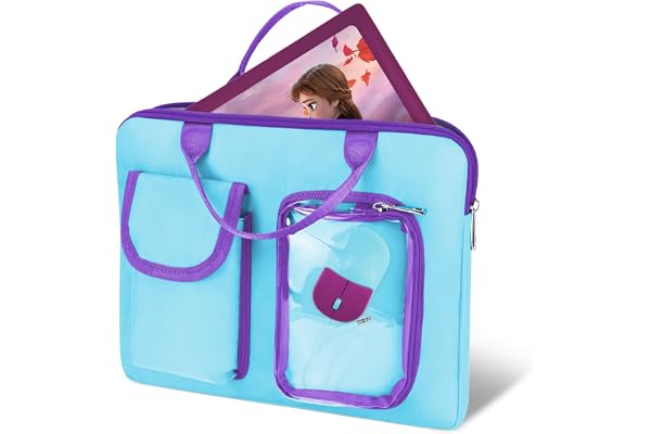 Annmore Sacoche d'ordinateur Portable compatible avec Lexibook Ordinateur Éducatif Bilingue, compatible avec VTech - Storio Max XL 2.0