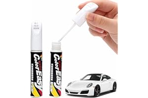 TUKNON Pluma De Retoque del Coche,Rotulador Arañazos Coche,Bolígrafo De Reparación Arañazos Coche,Rotulador De Reparación De Arañazos,Rasguños Reparación De Pintura Pluma,2 Piezas (Blanco)