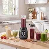 Karaca Blendfit Go Personal Kişisel Smoothie Blender &Ccedil;ift Hazne Siyah 600ml & 400ml