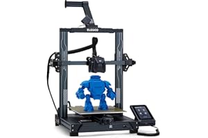 ELEGOO Neptune 3 Pro Imprimante 3D FDM avec Nivellement Automatique du Lit, Extrudeuse Directe à Double Engrenage, Double Entraînement par Vis-mère, Écran Capacitif Amovible, 225x225x280 mm³