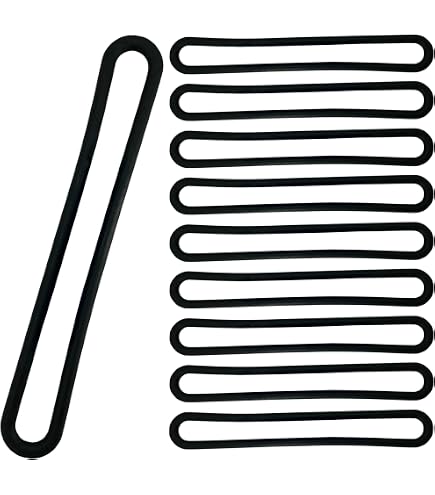 Gommino Di Tensionamento Per Telone - Lunghezza 250 Mm - Anello Elastico - Stroppo In Gomma