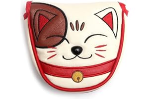 OUTDOOR LEISURE Funda para palo de golf, apta para Scotty, Cameron, Odyssey, Taylormade, Titleist, Callaway, Mizuno, Cobra y Nike, negro