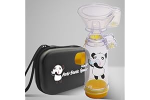 NESSICURE Distanziatore per inalatori bambini con maschera e custodia da viaggio, camera di aerosol utilizzata con qualsiasi inalatore a dose misurata per asma (maschera per bambini)