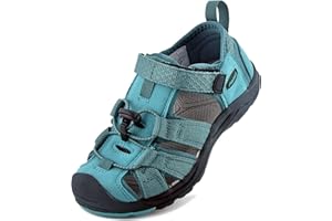 riemot Sandały dziecięce dla dziewczynek, chłopców, zamknięte sandały outdoorowe, sportowe sandały trekkingowe, na lato, sandały trekkingowe, oddychające i szybkoschnące, rozmiar 28-35