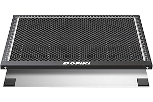 Dofiki Waben Arbeitstisch für M1 Lasergravierer 310mm x 430mm Magnetischer Stahl Wabenlaserbett Wabenplatte