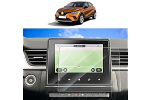 SKTU [2 pezzi] navigatore R*enault Captur 2 2020-2023 2024 GPS Navigation PET Pellicola Protettiva Trasparente