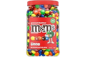 ‎M&M'S M&M'S Peanut Butter - Erdnussbutter Chocolate Candy USA, 55 oz - 1,559 kg