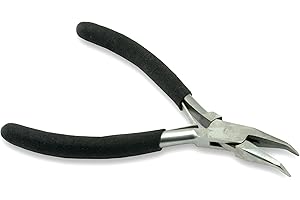 Beadalon Stainless Steel Bent Chain Nose Pliers