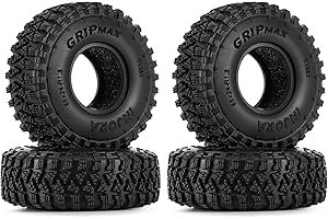 INJORA Opona 1,3" S4 68 * 24 mm do TRX4M SCX24 1/18 1/24 RC Crawler Upgrade (T1350)