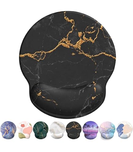 Tappetino Mouse Ergonomico Con Poggiapolsi - Design Van Gogh, Base In Gomma Antiscivolo Per Gaming E Ufficio - Foto 11