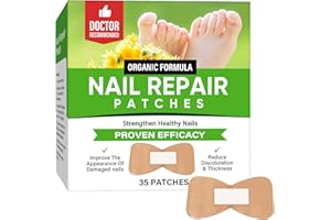 DASHR Micosi Unghie Piede, 35Pezzi Fungo Killer Per Unghie Piedi, Funghi Unghie Piedi, Ripara le Unghie in Modo Rapido ed Efficac