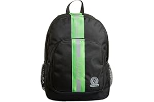 Invicta Zaino Scuola Strong, Doppio Scomparto con Tasca Porta PC, Tasca Porta Borraccia, Tasca con Organizer, Maxi Capiente,