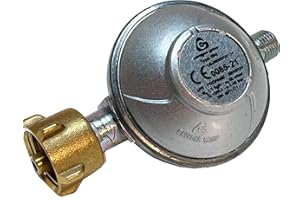 SOUK ONE Druckminderer Gasdruckregler 50 mbar, 1,5 kg/h, für 3, 5 und 11 kg Gasflaschen