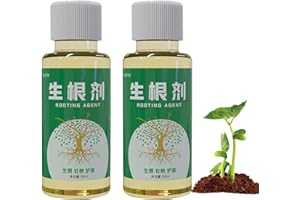 YOEYANG Ormone radicante per talee, polvere radicante premium per radici sane, favorisce la radicazione, fa crescere nuove piante da talee, polvere radicante naturale per tutti i prodotti