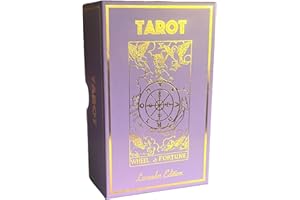 Vieux Monde Express Lavender Tarot & Guide | Classic Tarot Design and Gold Foil