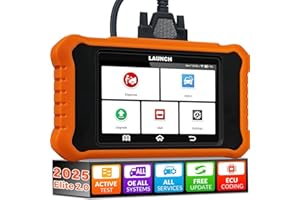 LAUNCH X431 Elite 2.0 pour BMW/pour Mini Valise Diagnostic Auto, système Complet bidirectionnel obd2 Diagnostic français, 31+ Services de réinitialisation, Codage ECU, Programmation de clé