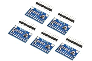 TECNOIOT 5pcs ADS1115 Module ADC Module 16Bit I2C 4-Channel ADS 1115 | 5pcs Ads1115 Module 16 bits ADC I2c 4 canaux avec amplificateur de gain pour RPI Arduino