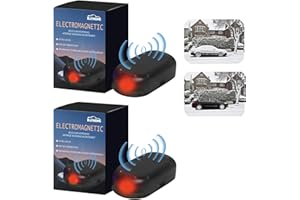 SPEPROECO 2PCS Car Heater Defroster,Portable Car Heater for Fast Defrosting and Defogging of Car Windscreens,Fast Heating Defrost Defogger for SUV Jeeps Trucks,Winter Car Kits