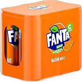 Fanta Portakal Aromalı Kutu 6x250 ml