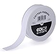 COLOP e-mark 25mm ribbon | 154922 | 25 metres long | 100% white cotton ribbon