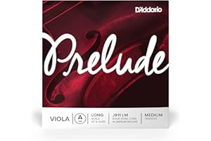 D'Addario Corda Singola LA Prelude per viola, Long Scale, tensione media