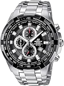 Casio Men's Analogue Quartz Smart Watch with Solid Stainless Steel Bracelet  EF-539D-1AVEF : Amazon.de: Watches