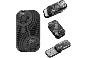 7JI Fidget Toys Erwachsene,Metall Slider Fidget Toys Magnet,Rotation Slider EDC Fidget,ADHC Spielzeug Erwachsene,zappelspielzeug,Anti Stress Geschenke für Herren