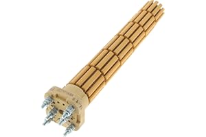 GTAPIECE Résistance stéatite 1800w tête carrée compatible avec chauffe-eau DE DIETRICH, PACIFIC, SAUTER, THERMOR