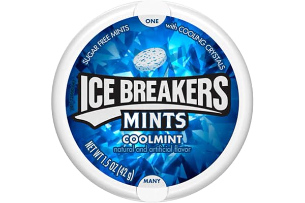 Ice Breakers Coolmint Sugar Free Mints, 42 Grams