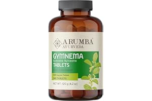 ARUMBA AYURVEDA Arumba Gymnema Sylvestre Tablets 240 nos, Un-Coated (No Chemical Coating) Gymnema Tablets