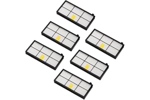 IAMOY Amoy Zamiennik filtrów kompatybilny z iRobot Roomba 800 i 900 serii 980 966 960 865 870 875 876 części zamienne, 6 szt.