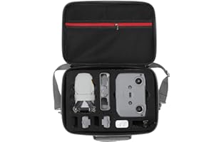 DJFEI ACCESSOIRE POUR DJI DRONE DJFEI Étui De Transport pour DJI Mini 2/Mini 2 SE, Housse de Transport pour DJI Mavic Mini 2 Drone, Fit pour 3 Batteries de Drones, Adaptateur de Chargeur de Batterie et Télécommande