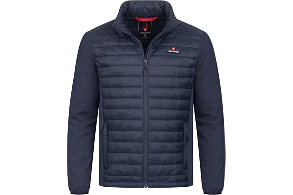 Höhenhorn Kaprun Herrjacka, hybridjacka, quiltad jacka, softshell sportjacka