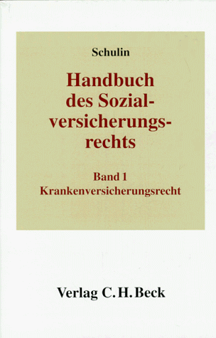 Preisvergleich Produktbild Handbuch des Sozialversicherungsrechts, 4 Bde., Bd.1, Krankenversicherungsrecht