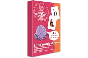 Little Wandle at Home First Phonics Flashcards for Reception: Phases 2 and 3 (Big Cat Phonics for Little Wandle Letters and Sounds Revised)