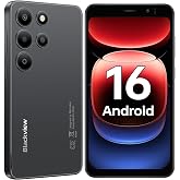 Blackview Wave 2C Mobile Phones Android 16, 5" Smartphone, Black | 12GB(3+9)+32GB/TF 1TB Mobile Phone, 3000mAh Mobile Battery