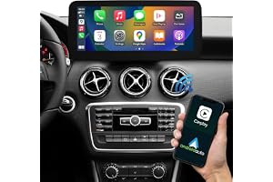 Road Top 12,3 tums bilradio trådlös CarPlay Android Auto pekskärm för Mercedes Benz A CLA GLA-klass W176 C117 X117 X156 2013-2015 år med NTG4.5/4.7, bilstereo multimedia radiomottagare