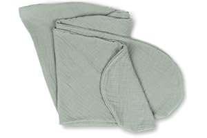doomoo Tetra Grey - Fodera per cuscino da gravidanza Comfy Big – Fodera per cuscino da allattamento in cotone biologico – Nuovo stile dai colori naturali per il tuo compagno di maternità (Tetra Green)