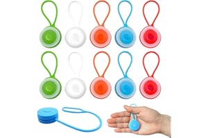 HOSPAOP LED Blinklicht Schulranzen Kinder 10 Stück Reflektoren Rucksack Licht Reflektor Anhänger Sicherheitslicht für Schulranzen Tormacuster Laufen Joggen Kinderwagen