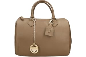 Chicca Borse Bag Borsa a Mano in Pelle Made in Italy 30x23x18 cm