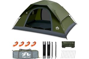 Night Cat Tenda Da Campeggio Per 1 2 Posti: Montaggio Rapido Tende Impermeabile Per Trekking