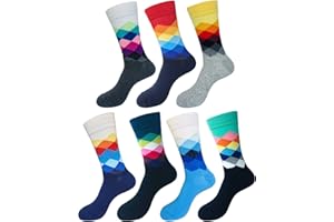 EmaoFun Calcetines Hombres Divertidos, Fantasía Calcetines Hombre Originales Dibujos de algodón,40-46