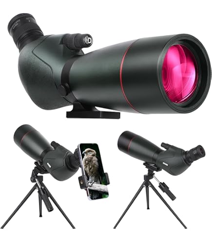 Levenhuk Camo Rind 60 Field Spotting Scope With 16-48x Zoom For Quick