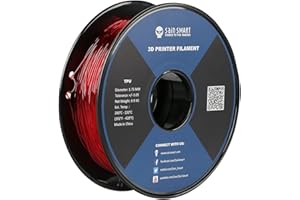 SainSmart Filament do drukarki 3D TPU, 1,75 mm, 0,8 kg, czerwony