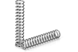 GUNGY Molle Compressione 40mm Molla in Acciaio Inossidabile 304 Diametro Filo 1mm Diametro Esterno 8mm Forza Molla 3,2kg 10 Pezzi