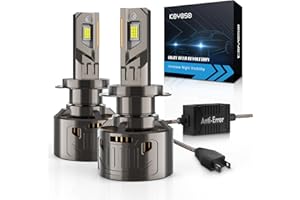 KOYOSO LED H7 Lampadine CANBUS: Nessun Errore Kit Lampade Fari 36000LM 200W Super Luminoso H7 Luci - 6500K Bianco Freddo Abbagliante e Anabbagliante Sostituzione per 12V Auto