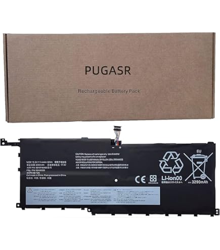 K KYUER 80Wh L17C4P72 Laptop Akku für ThinkPad X1 Extreme 1st Gen/2nd Gen ThinkPad P1 Gen 1/Gen 2 2018 2019 L17L4P72 L17M4P72 L18M4P71 01AY968 01AY969 01YU911 5B10V98091 SB10Q76929 SB10Q76928