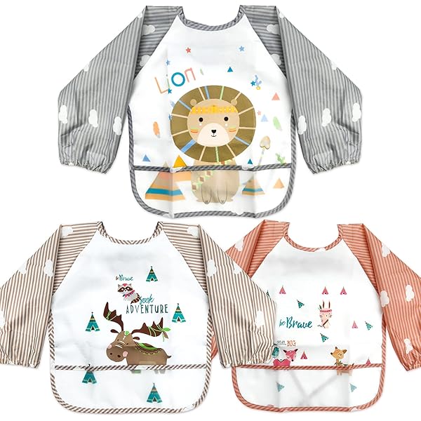 2 Bavaglini Impermeabili Per Adulti - Lavabili E Riutilizzabili, 45x90 Cm | Chiusura A Clip Regolabile, Blu A Quadri - Foto 7